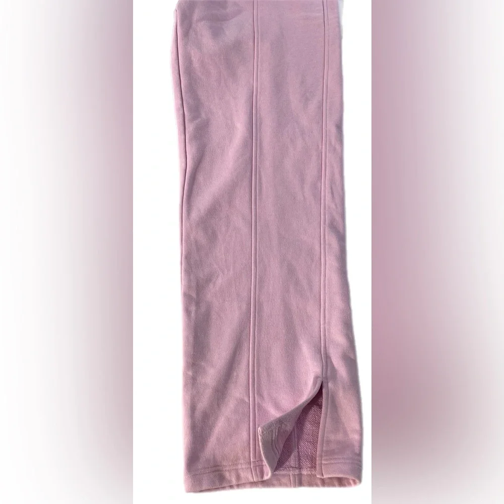Alo High waisted Free time straight leg sweatpants Sugarplum L - Picture 5 of 16